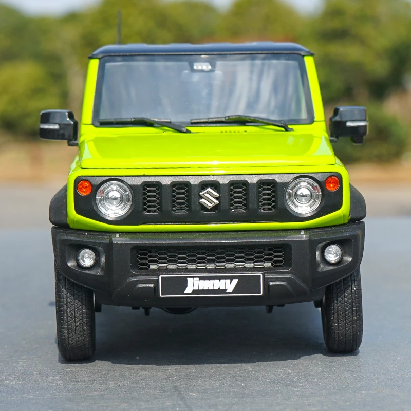 Scala 1:18 LCD Suzuki Jimny fuoristrada modello di simulazione in lega pressofuso in metallo auto giocattolo collezione souvenir bambini regali per