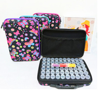 Diamond Painting Accessories 30/60/120 Bottles Carry Case Storage Box  DIY Diamond Mosaic Diamond Embroidery Tools Container Bag