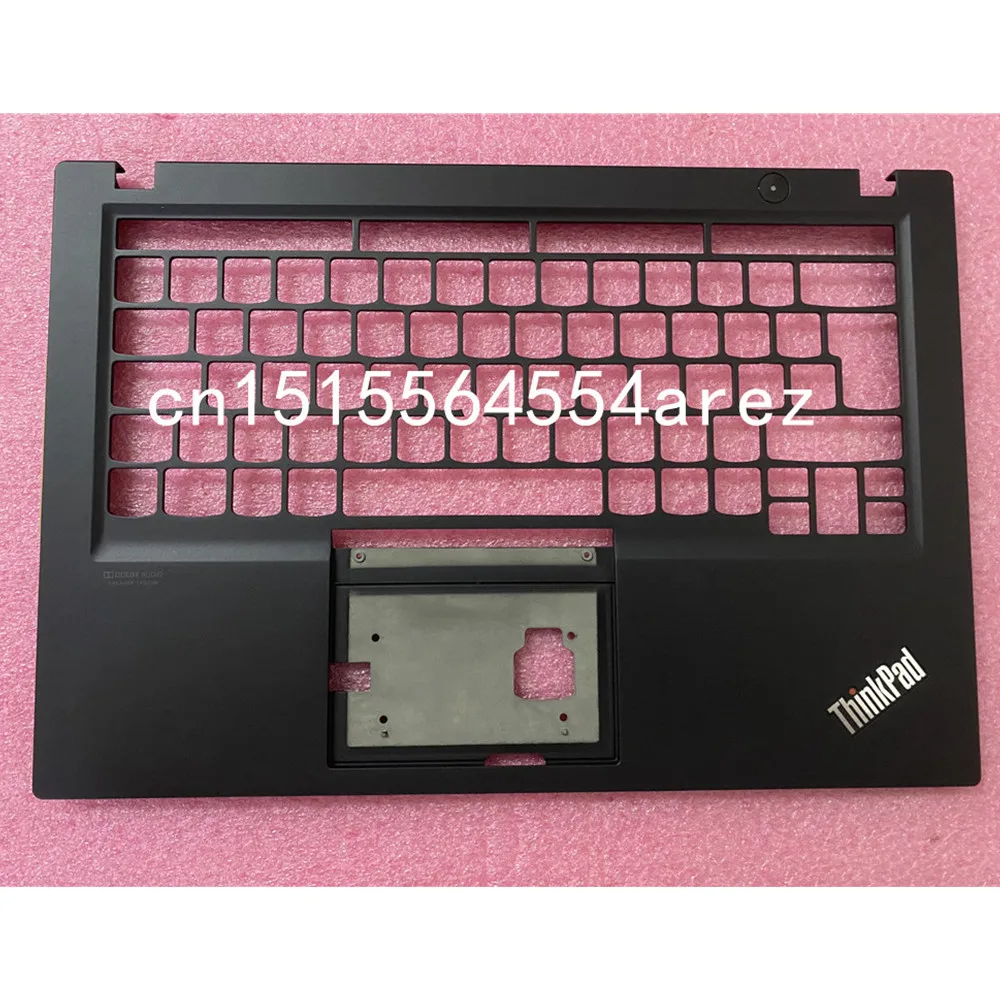 

New and Original for Lenovo ThinkPad T490S T495S UK Version Keyboard Bezel Palmrest C Cover without FP hole AM1L5000600