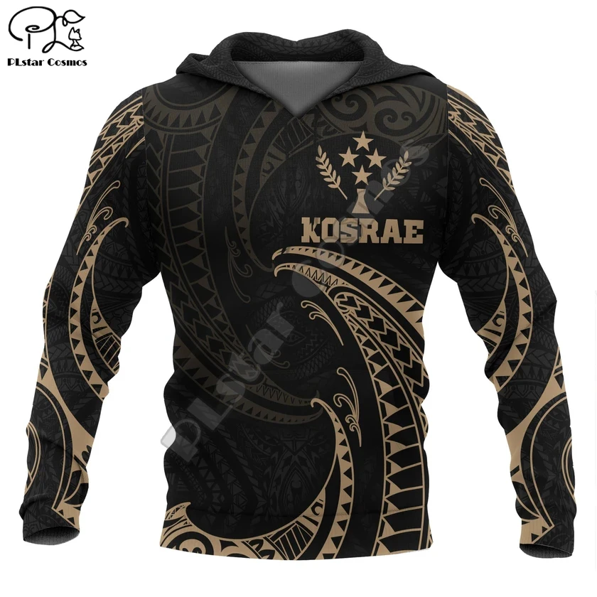 

PLstar Cosmos 3DPrint Tribal Culture Kosrae Polynesian Tropical Flower Hibiscus Harajuku Streetwear Funny Unisex Zip Hoodies-a15