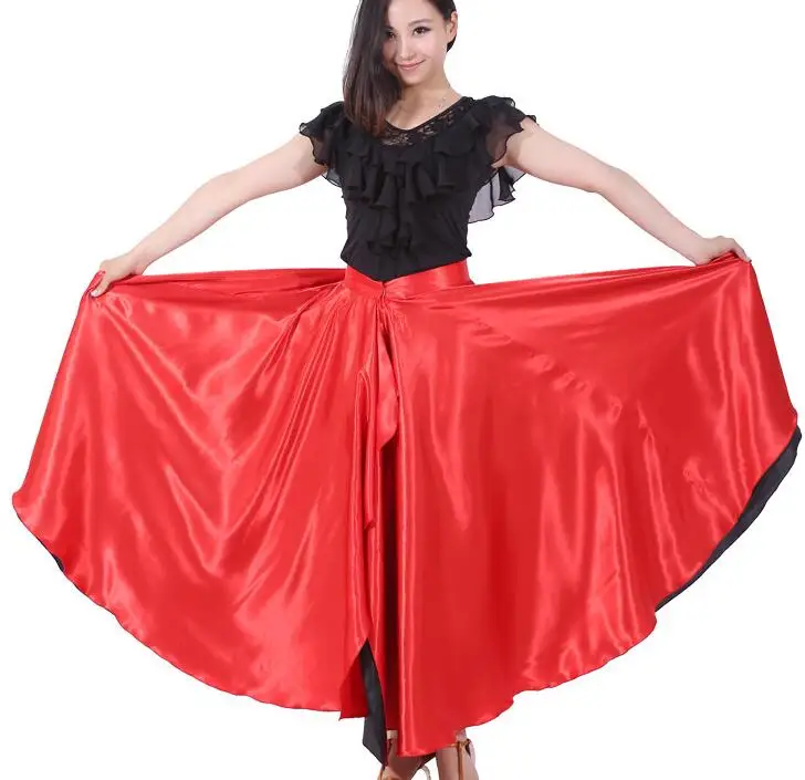 Robe de danse espagnole pour femmes, jupe gitane, grande scène, robe de flamenco de Louvain, anterie féminine, 540