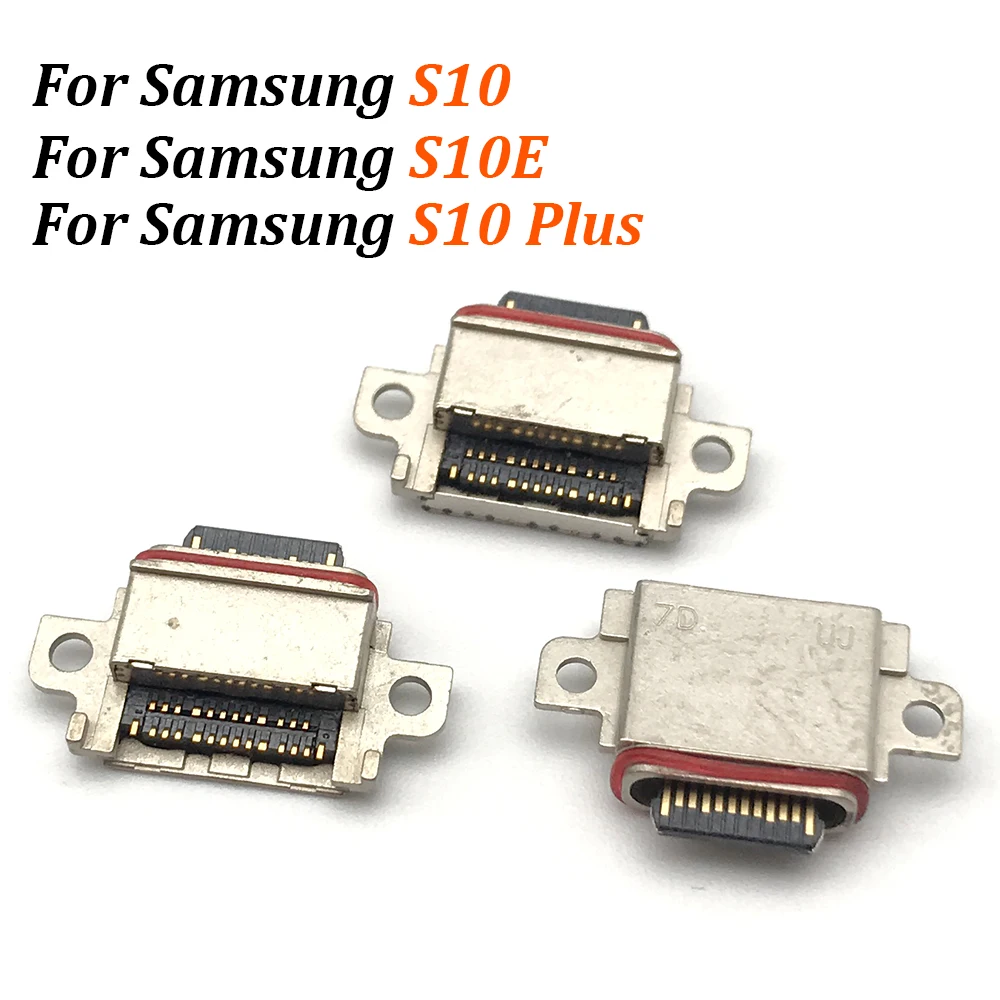 NEW Type-C For Samsung S21 S10 S20 Plus Ultra S10e Note 10Plus USB Charging Port Jack Connector Socket Data Charger Tail Plug