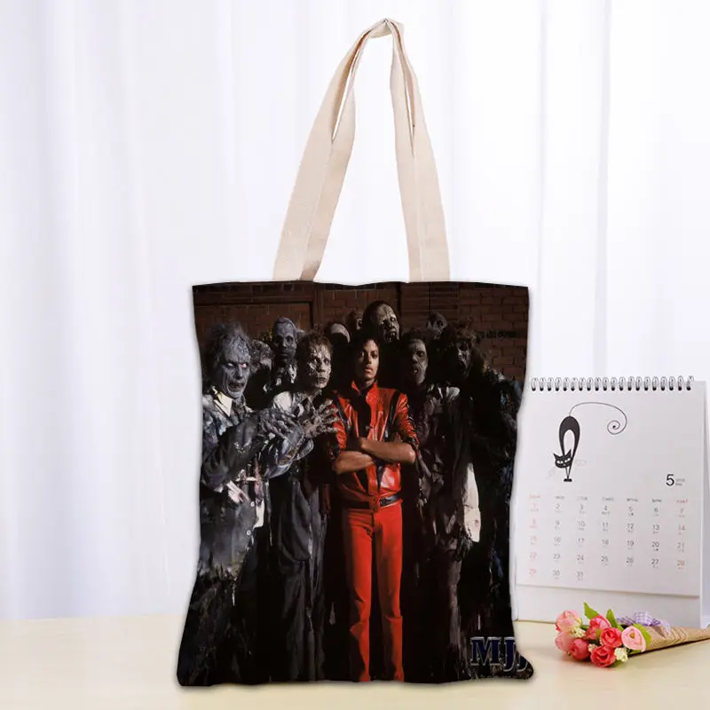 KPOP Michael Jackson Tote Bag 30x35cm Canvas Shoulder Bag