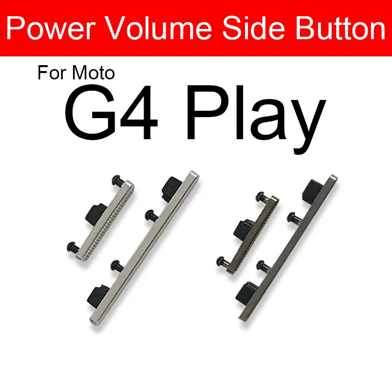 Power Volume Side Button For Motorola Moto G5 G5s G4 Plus G4 Play G3 G Power On Off Volume Switch Key Replacement Parts