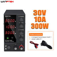 Wanptek Adjustable DC Laboratory 30V 10A Lab Power Supply Adjustable 60V 5A Voltage Regulator Stabilizer Switching Power Supply