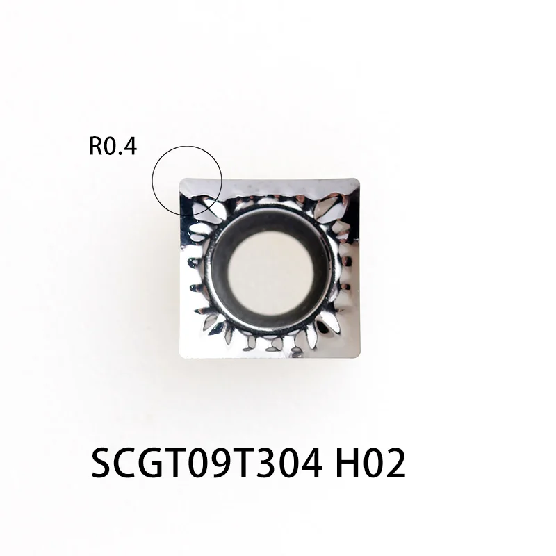 10PCS SCMT09T304 Cermet Inserts  DC3000 SCGT120404 SCGT09T304 Aluminum Boring Bar Turning Tool Cutter