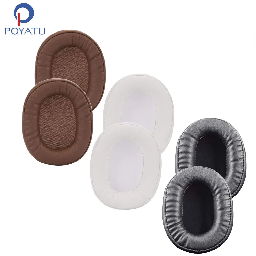 POYATU Ear Pads Headphone Earpads For SONY MDR-7506 MDR-V6 MDR-CD900ST Ear Pads Headphone Earpads Cushion Earmuff Cover Repair