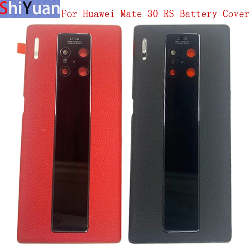 

Battery Cover Back Rear Door Housing Case For Huawei Mate 30 RS Back Cover with Camera Lens Logo Repair Parts