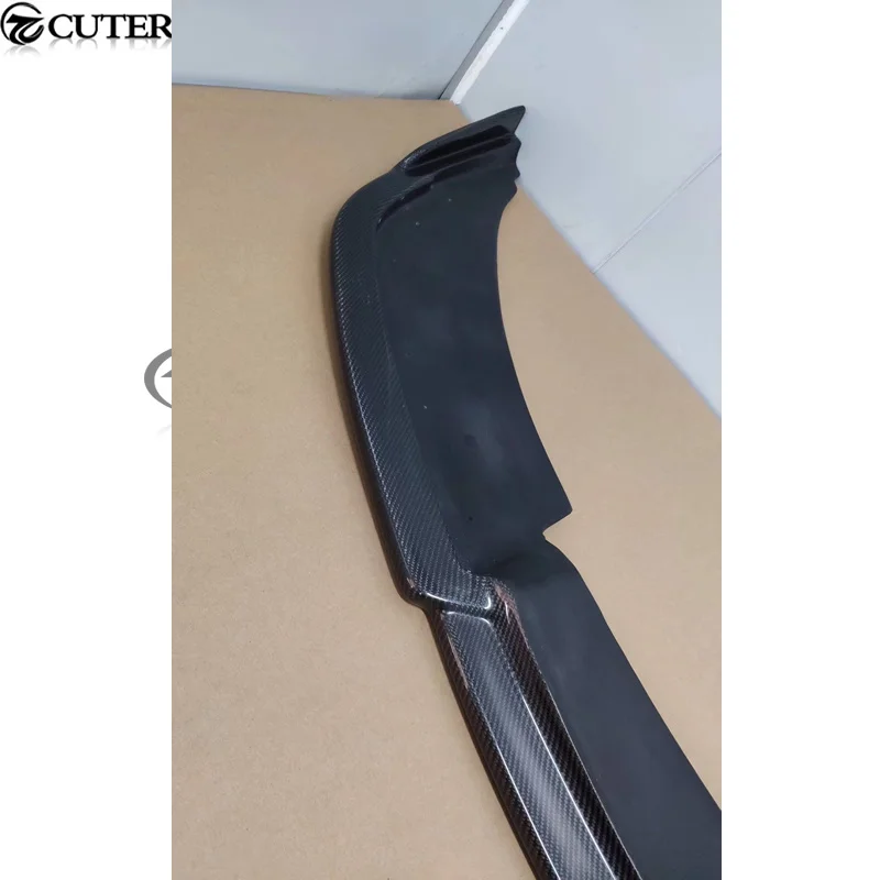 F06 F12 F13 M-TECH a نمط ألياف الكربون المصد الأمامي الفاصل سيارة الجبهة الشفة لسيارات Bmw 6 سلسلة F06 F12 F13 M-tech طقم الجسم #4