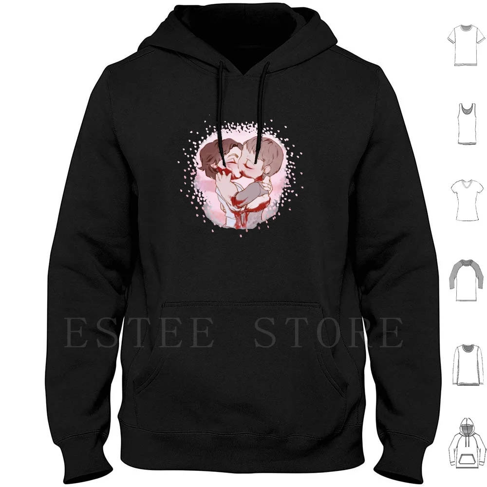 They Killed A Dragon Hoodies Long Sleeve Chibi Cute Mens Pare Hannibal Lecter Hannibal Lecter Will Blood