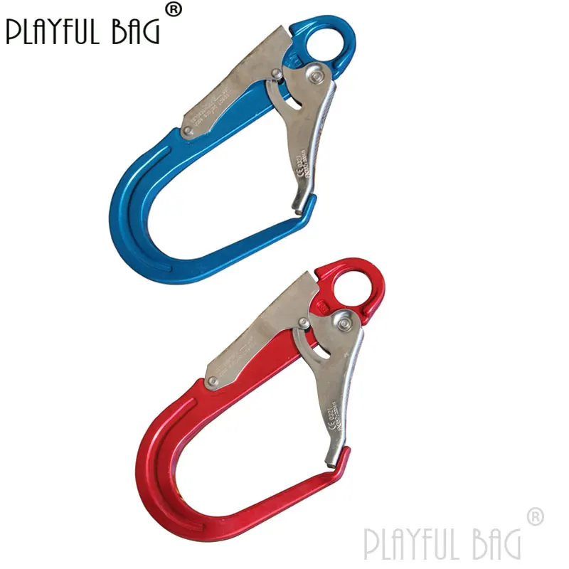 

PB Playful bag Fall protection safety hook high work protection equipment buckle quick coupler aluminum alloy hook ZL78