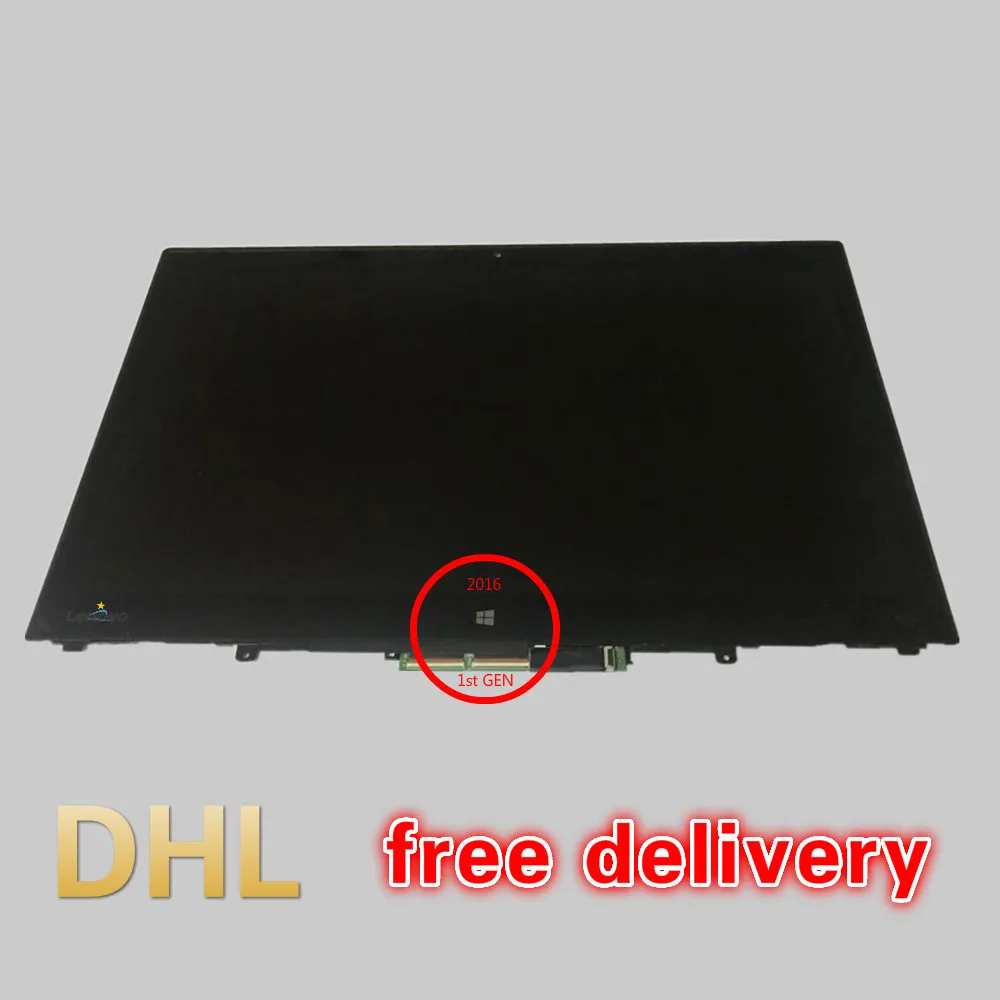 

01AY700 Original New Full LEN Thinkpad X1 Yoga (20FR) 1st Gen FHD 14.0'' LCD LED Touch Screen Digitizer Assembly Bezel