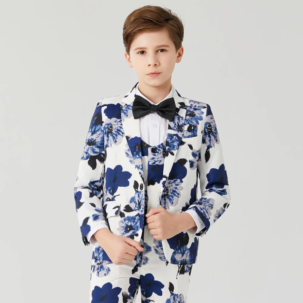 High quality Children's suit new spring & autumn Korean boy suit suit student costumes children wedding flower girl dress boy