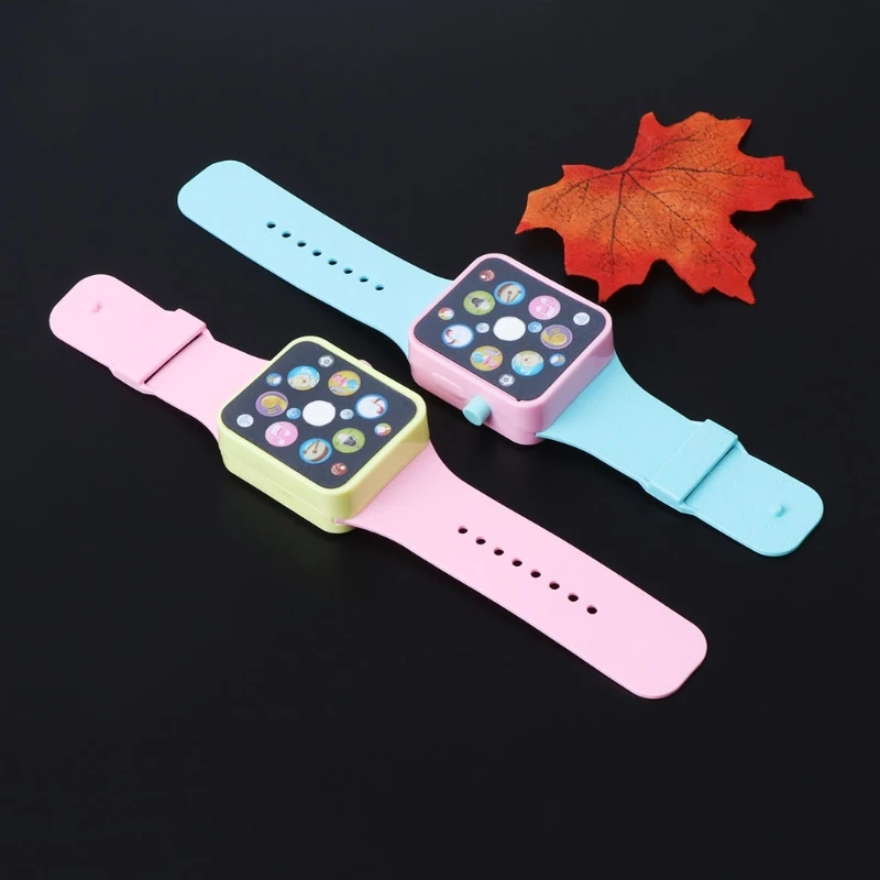 1 PC Smart Watch Early Education Music Learning Machine Wristwatch Toy Kids Children Randomly