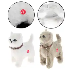 Plush Electronic Pet Cat Educational Figures Early Learning Walking Toy for Xmas Present Children Toys Baby Boys Girls Age 3+