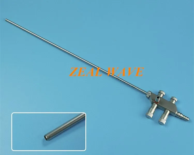 Laparoscopic Instruments Laparoscopic Suction Tube Spring Laparoscope Aspirator Tee Irrigator Push-Type Aspirator