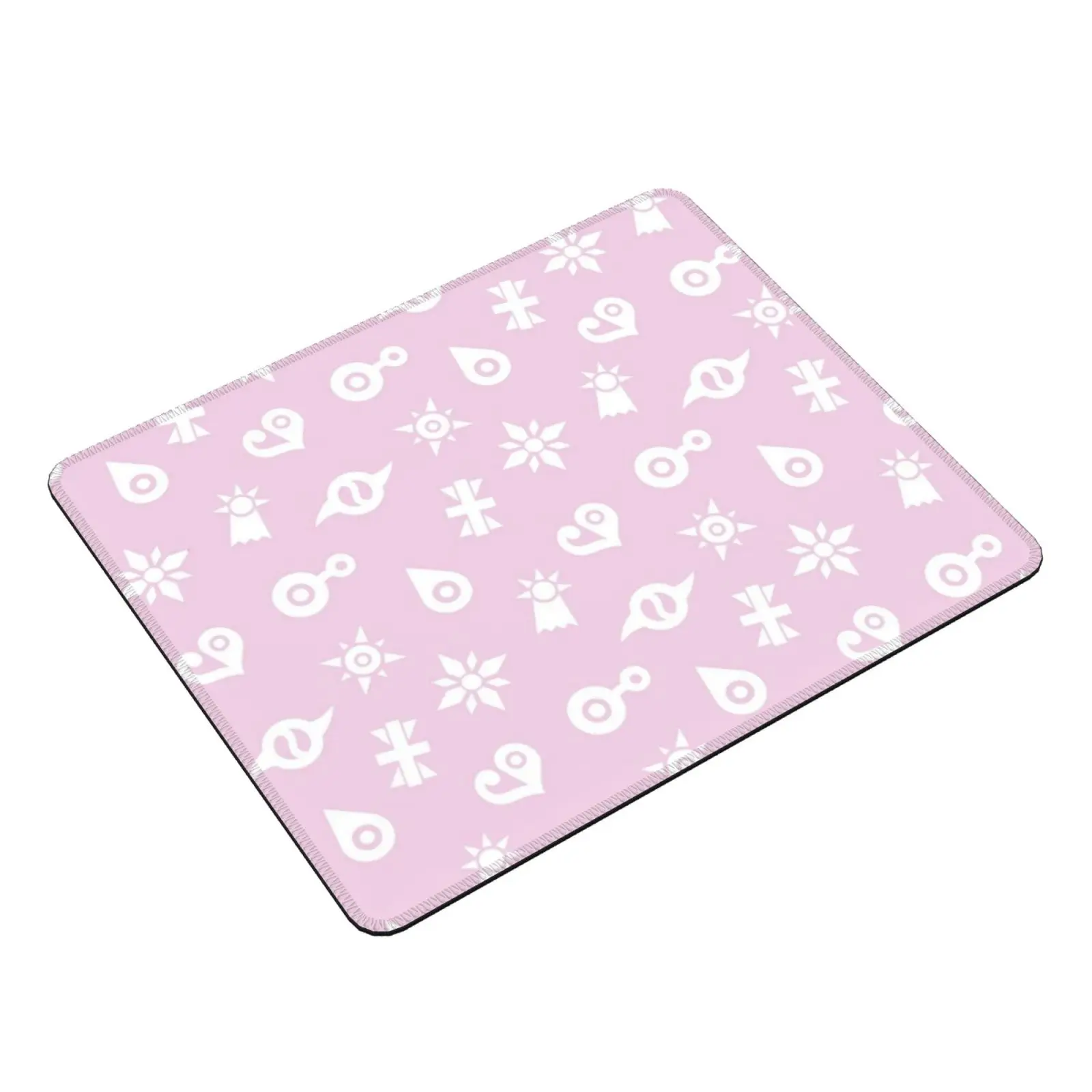 Digimon Pink Mouse Pad DIY Print Cushion Digimon Anime Digimon Adventure Digicrests Digicrest Digidestined