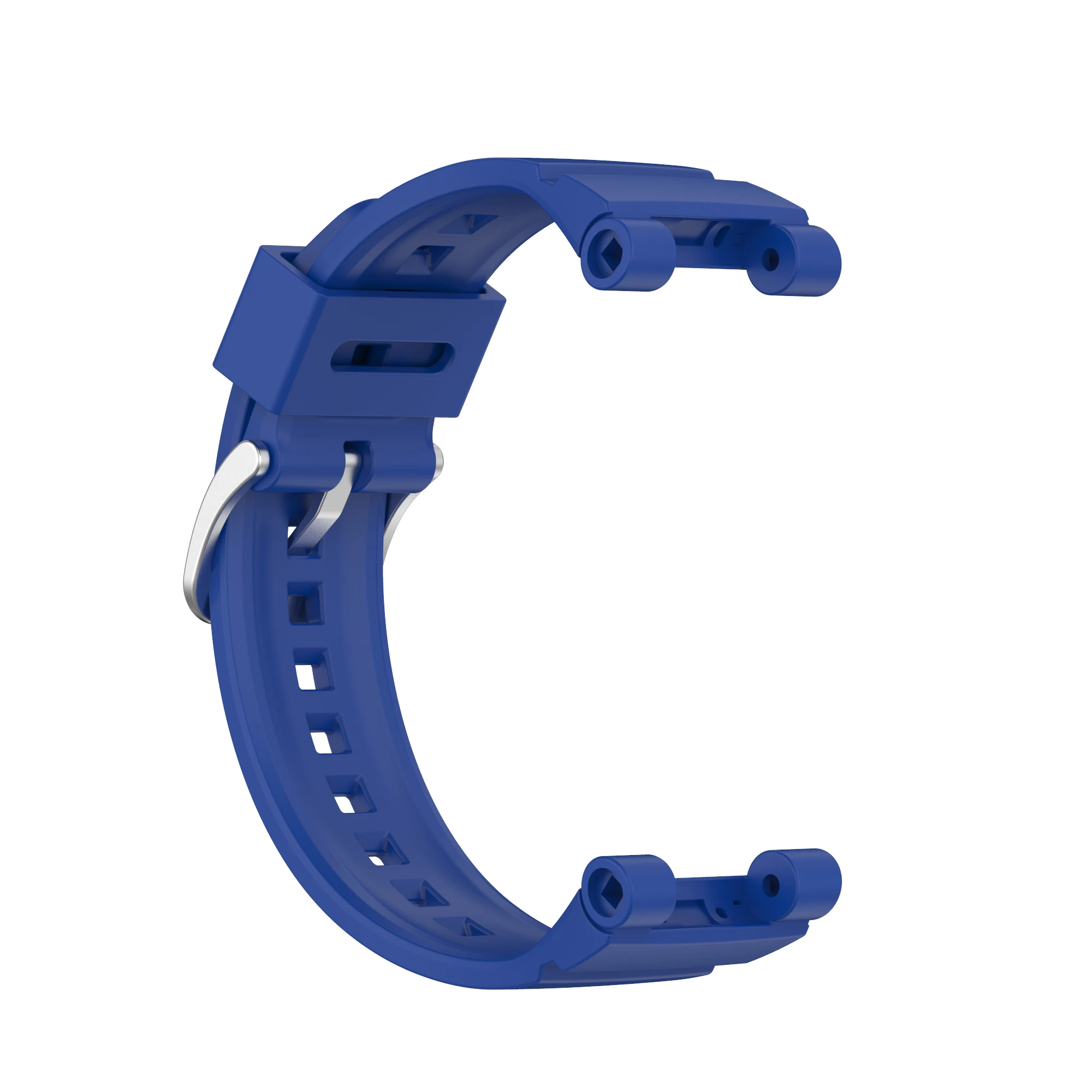 Ремешок детский силиконовый для смарт-часов, со стальной пряжкой