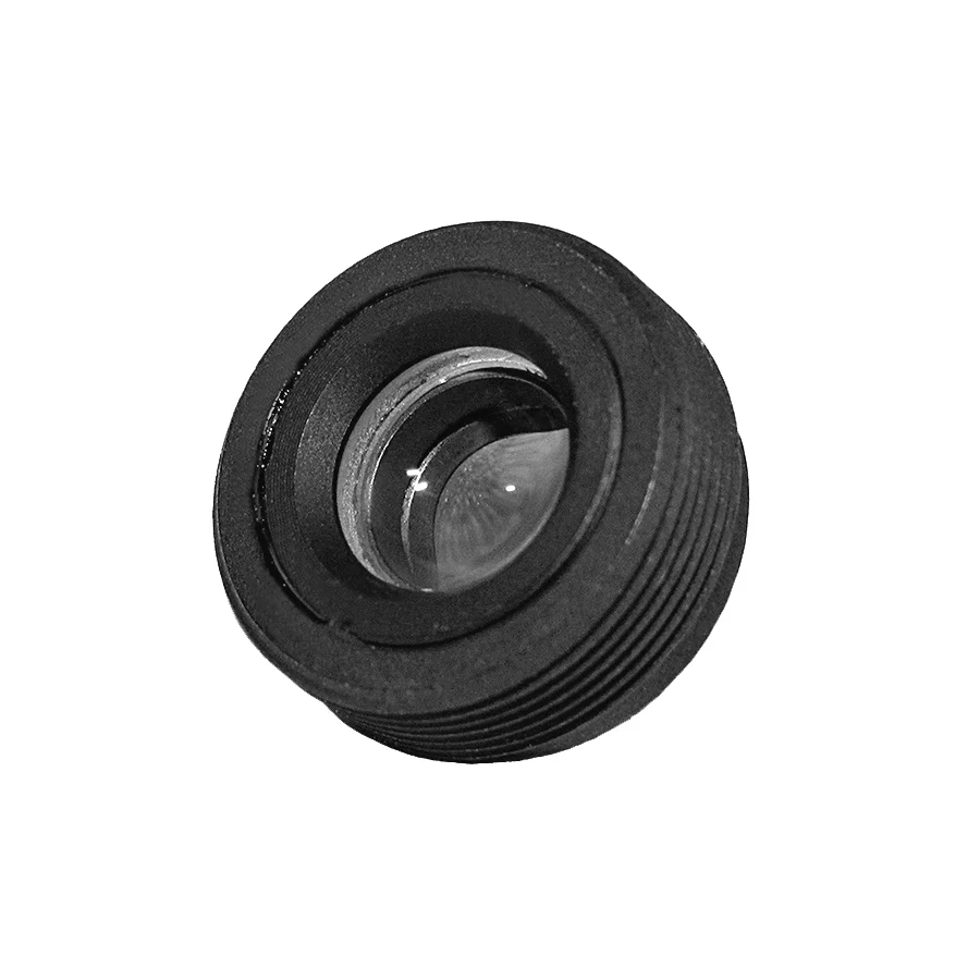 Lente cónica de 2,1mm HD 1.3MP para cámaras de seguridad, montaje M12 * 0,5, formato de imagen de 1/4 ", F2.4 Iris, ángulo de visión de 130 grados