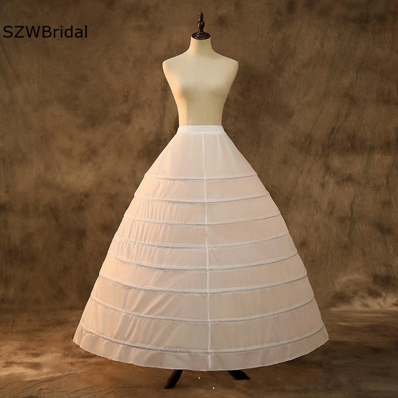 

New Arrival Ball gown Wedding dress Petticoat 8 Hoops bride Petticoats Boutique Biggest Widest Petticoat Underskirt