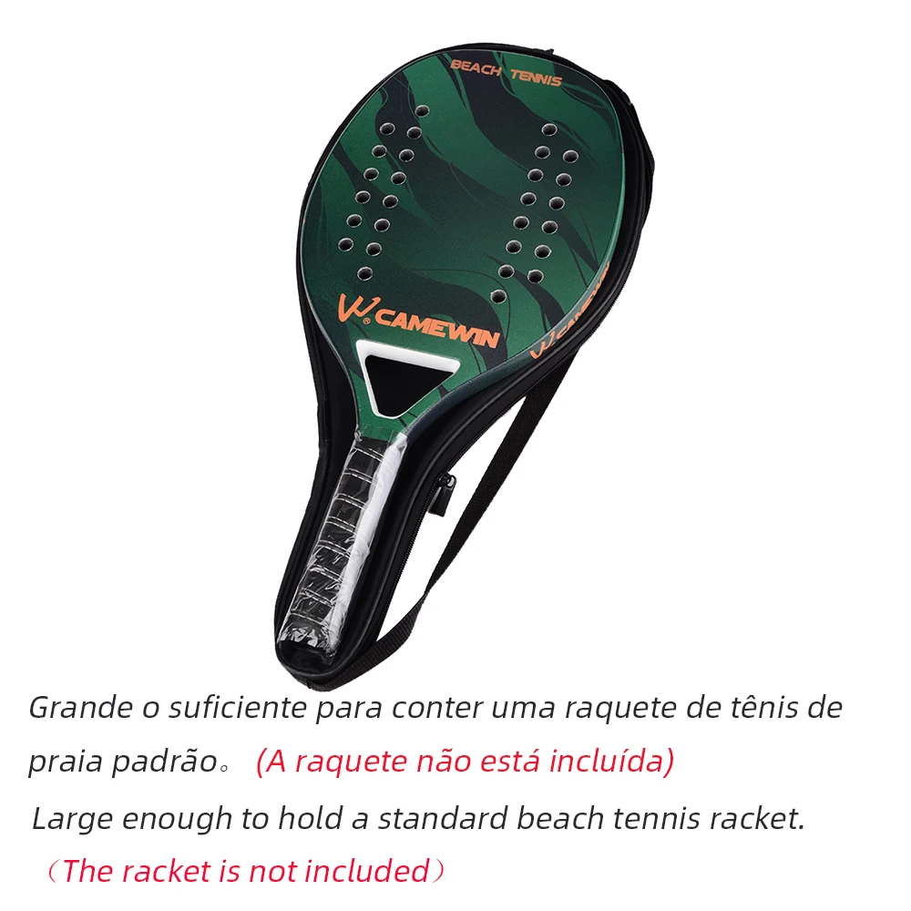 High Quality Beach Tennis Racket Bag Protection Racquet Cover 53.5*25.5*3 cm