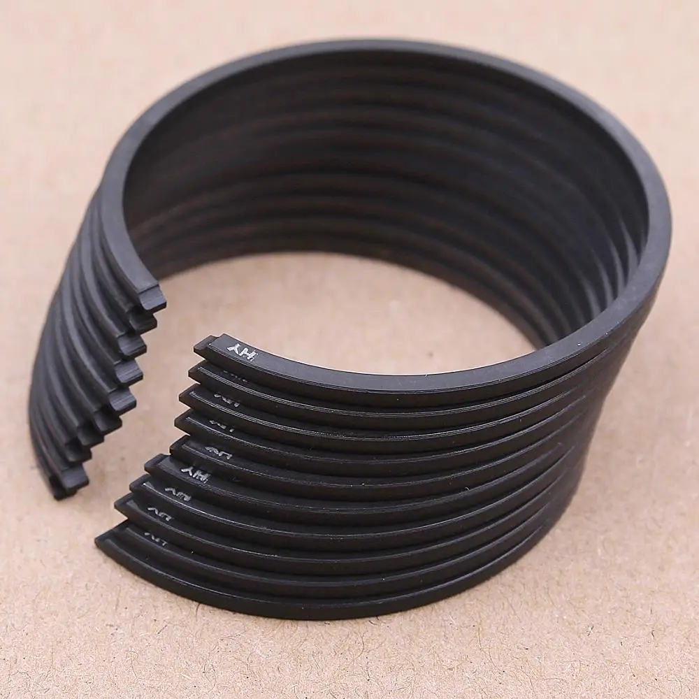 10pcs Piston Ring Kit 39mm x 1.5mm per Husqvarna 236 240 240E 236E 235 Motosega di Ricambio di Ricambio parte