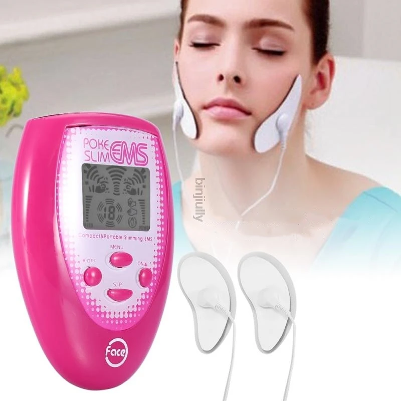 face Tens Machine Facial beauty Electrode Pads with cable for full body massager pulse therapy machine pad