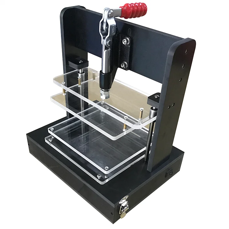 

PCB Universal Test Stand PCBA Test Rack Embryo Frame DIY Circuit Board Fixture Testing Jig 180x160MM With 4 Acrylic Board