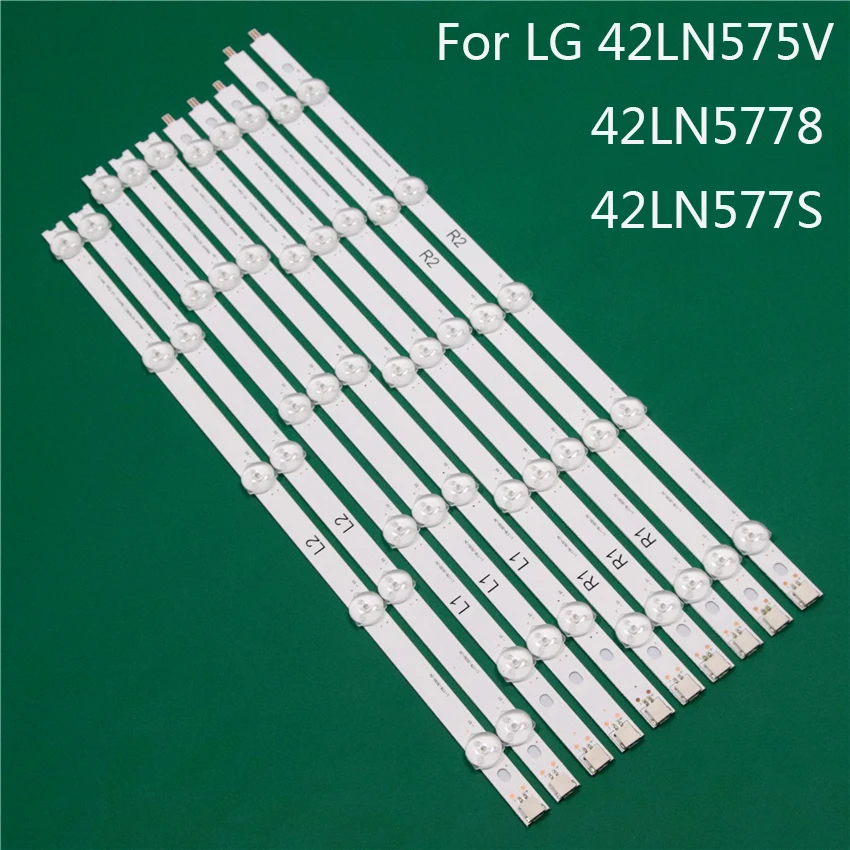 

LED TV Illumination Part For LG 42LN575V 42LN5778 42LN577S LED Bars Backlight Strips Line Ruler 42" ROW2.1 Rev 0.01 L1 R1 R2 L2