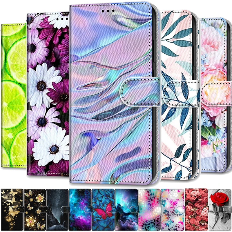 

Leather Magnetic Case For Xiaomi Redmi Note7 S 7Pro Note 7 Pro 7S Redmi7 A 7A Phone Cover Flip Wallet Painted Funda Etui