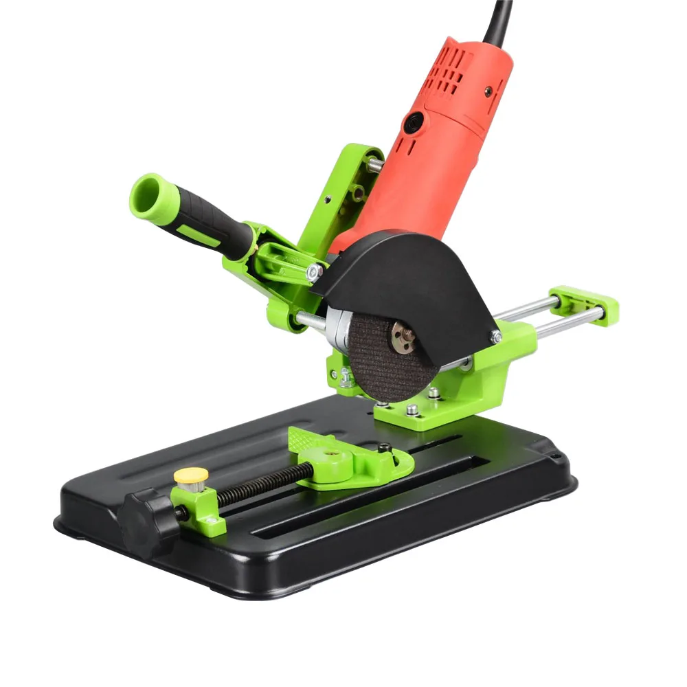 Imagem -02 - Angle Grinder Stand Holder Ferramenta de Madeira Corte Faça Você Mesmo Suporte Dremel Ferramentas Elétricas Acessórios