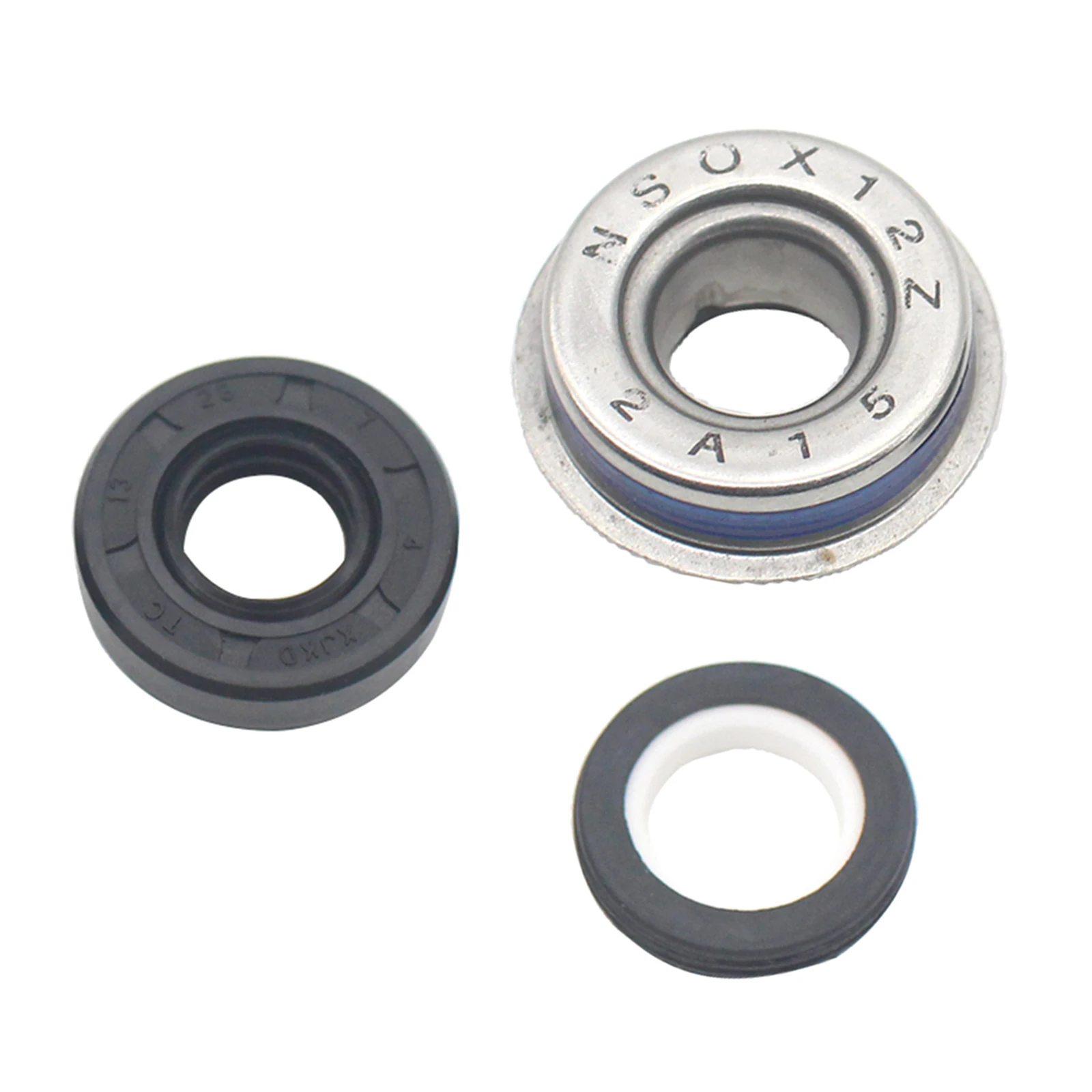 Water Pump Seals Repair Kit For Honda NSR125 RK/RL/RM/RN 1990-1993, 19217-PA5-003, 19217-PH9-013