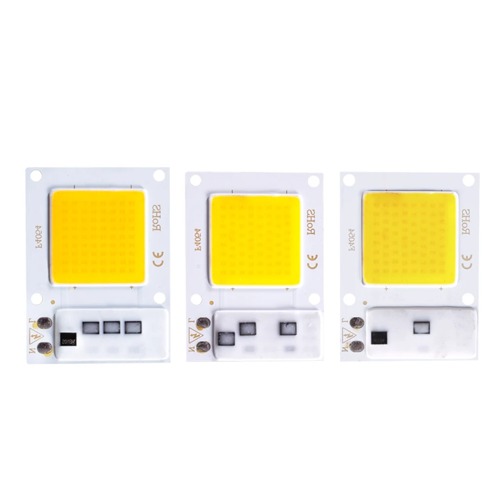 F4054 LED Chip10W 20W 30W AC 220V Smart COB lamp Bead No Need Driver for Flood Light Spotlight Outdoor Chip Lamp DIY Lighting