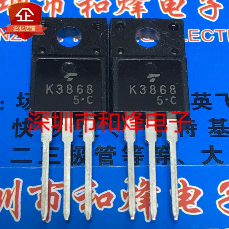 

10PCS K3868 2SK3868 TO-220F 500V 5A