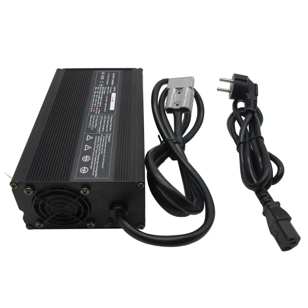 72V 10A Lithium Charger 72 Volt 20S 84V Li-ion Forklift RV Energy Storage Battery Fast Charger