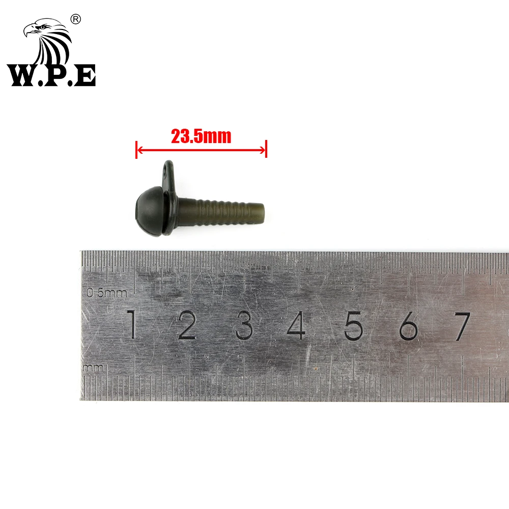 W.P.E Accesorios pesca carpa - Terminal goma seguridad y anillo Chod - imagen 3