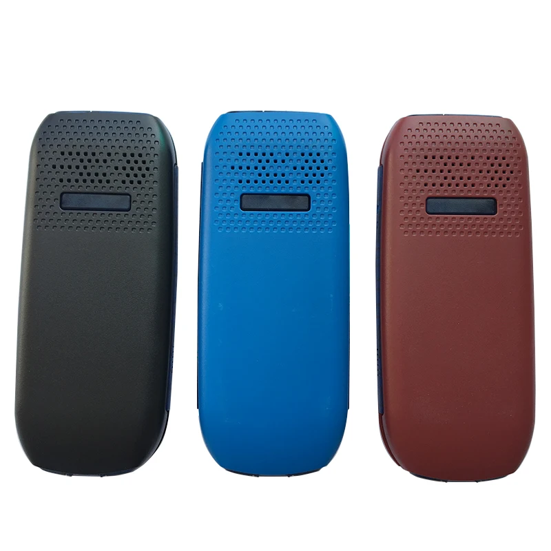 For Nokia 1616 Plastic New Full Housing Battery Cover+Middle Frame+English Keypad+Logo