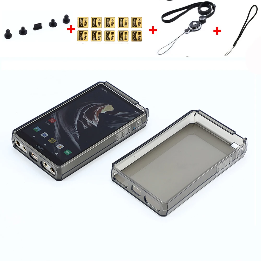 Custodia protettiva in Tpu trasparente in morbido cristallo per Hiby New R6 2020 / Hiby RS6 / R6III