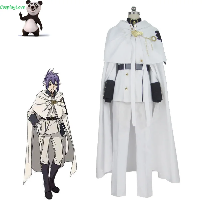 New Custom Made Seraph of the End Vampire Reign Owari no Serafu Lacus Welt Cosplay Costume High Quality