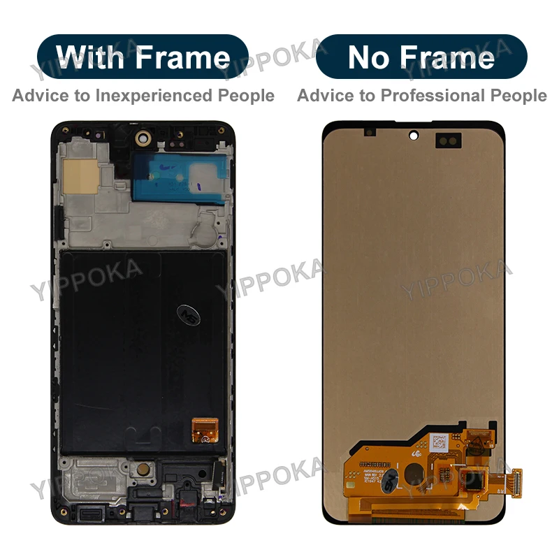 OLED For Samsung Galaxy A51 LCD Display SM-A515F Touch Screen Digitizer For Samsung A515 LCD SM-A515F/DS Assembly Replacement