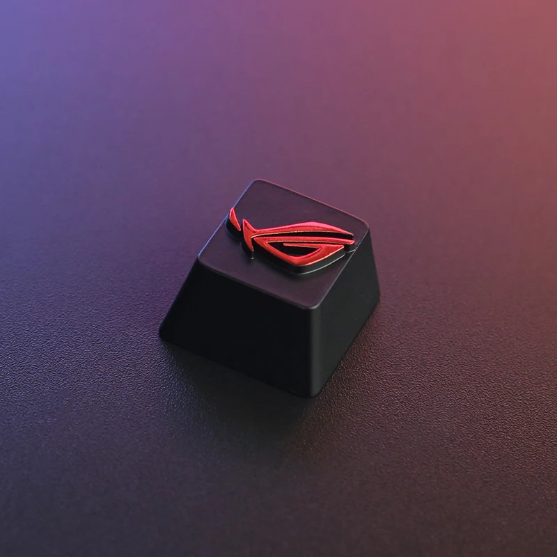 KeyStone ROG Custom Keycap - Keycap van aluminiumlegering voor mechanische toetsenborden, R4 hoogte, compatibel met Cherry MX-as