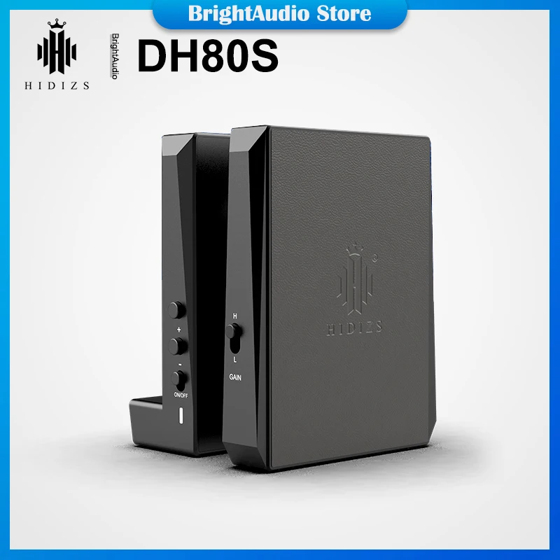 

Hidizs DH80 DH80S ESS9281C PRO Chip Portable Balanced DAC AMP Headphone Amplifier Support MQA DSD128 3.5+4.4mm Output DUNU