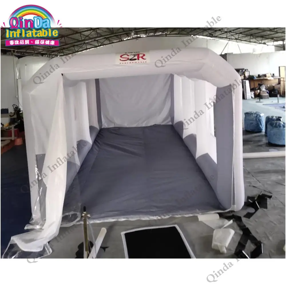 

Портативная покрасочная камера для автомобилей, мобильная надувная палатка для покраски из ткани Оксфорд