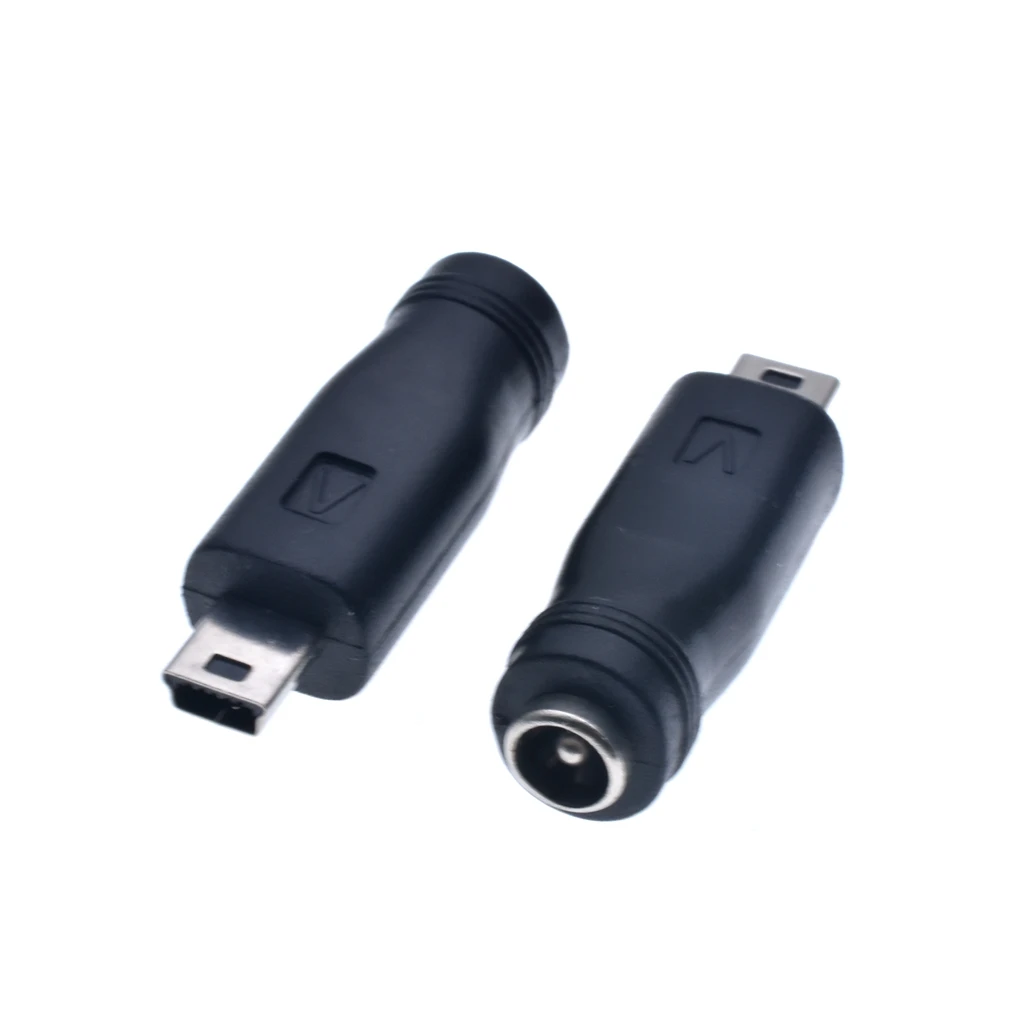 새로운 5V DC 5.5*2.1mm 전원 잭 USB 유형 C USB-C 유형-c 5.5mm * 2.1mm 미니 USB 오른쪽 및 마이크로 USB DC 전원 커넥터 어댑터