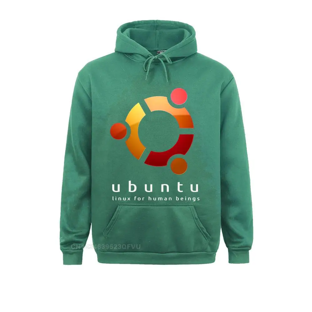 Humor Ubuntu Linux For Human Beings Hoodie For Men Premium Cotton Pullover Hoodie Programming Programmer Classic Clothing Europe