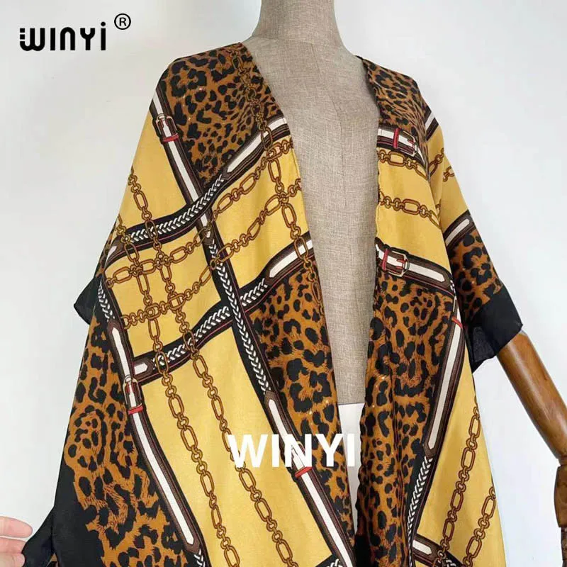 2021 odzież plażowa kardigan kimono bliski wschód ameryka afryka wakacje Sexy w stylu Casual, z nadrukami Bohemia elegancka powłoka-up luźny top