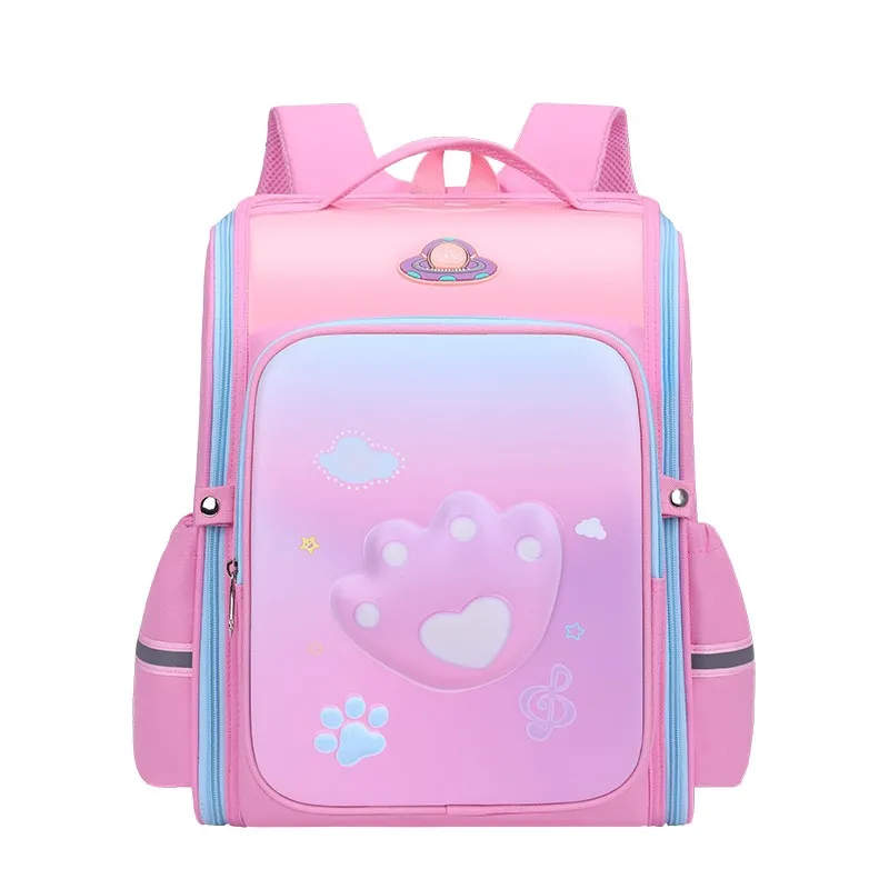 

Summer 2024 Orthopedic Backpack Oxford Cloth Schoolbag For Elementary School Students Large Capacity Waterproof Backpack Mochila