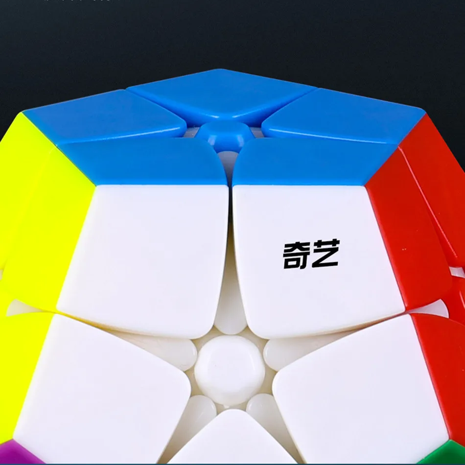 QiYi 2x2 Megaminxes Zauberwürfel 12 Gesichter Dodekaeder Puzzle Lernspielzeug QiYi Geschwindigkeitswürfel für Kinder Geschenke – Detail 3