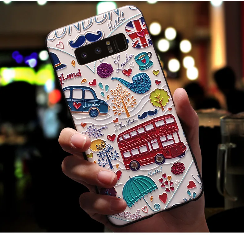For Google Pixel 6A Case Cute Relief Silicone Protective Back Cover For Google Pixel 6 7 8 Pro 7A Phone Cases Pixel7 5G 7Pro 7 A