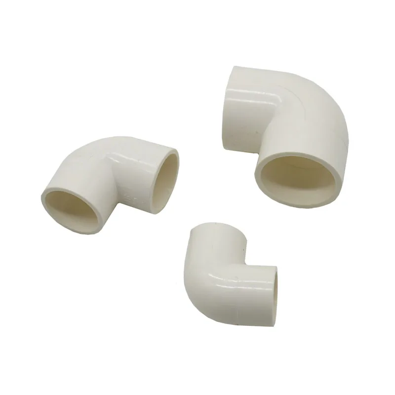 DN15 DN20 DN25 PVC Water pipe elbow knee connection 1/2 3/4 1